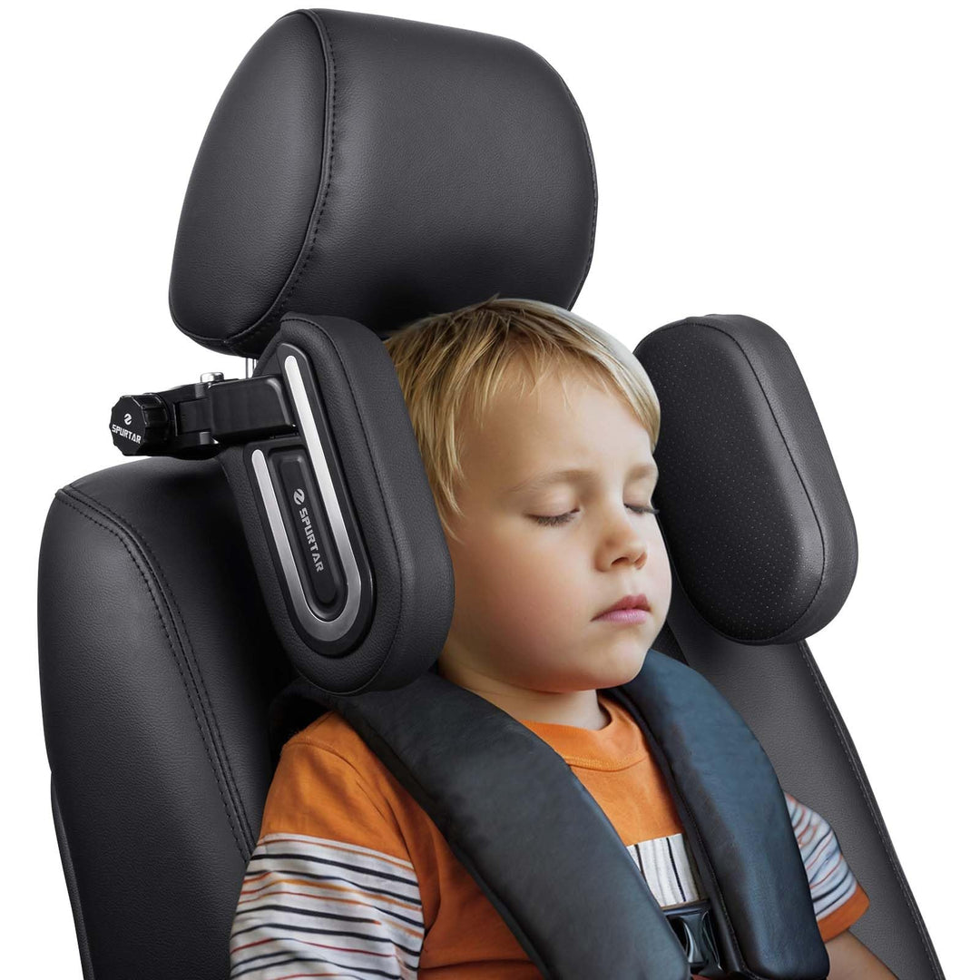 Spurtar Kopfstütze Auto Kinder, Verstellbares Autokissen für Kinder, Auto Zubehör Innenraum, Reise G