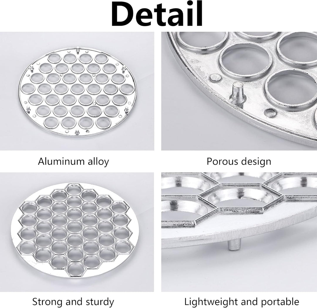 Niuhong Teigpresse Gefüllte Teigtaschen Nudel Ravioli Form Pelmeni Fleisch Ravioli Maker Mold DIY Kn