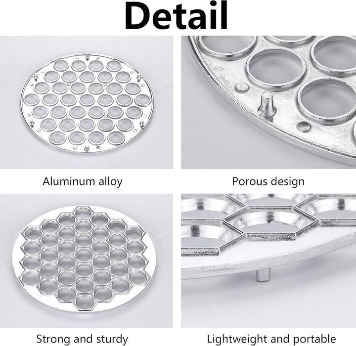 Niuhong Teigpresse Gefüllte Teigtaschen Nudel Ravioli Form Pelmeni Fleisch Ravioli Maker Mold DIY Kn