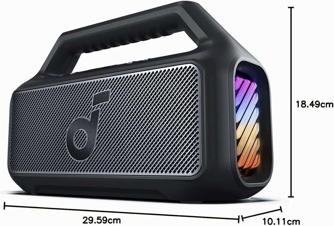 soundcore Boom 2 SE Outdoor-Lautsprecher, 30W, BassUp Technologie, 18h Laufzeit, IPX7 wasserdicht, s