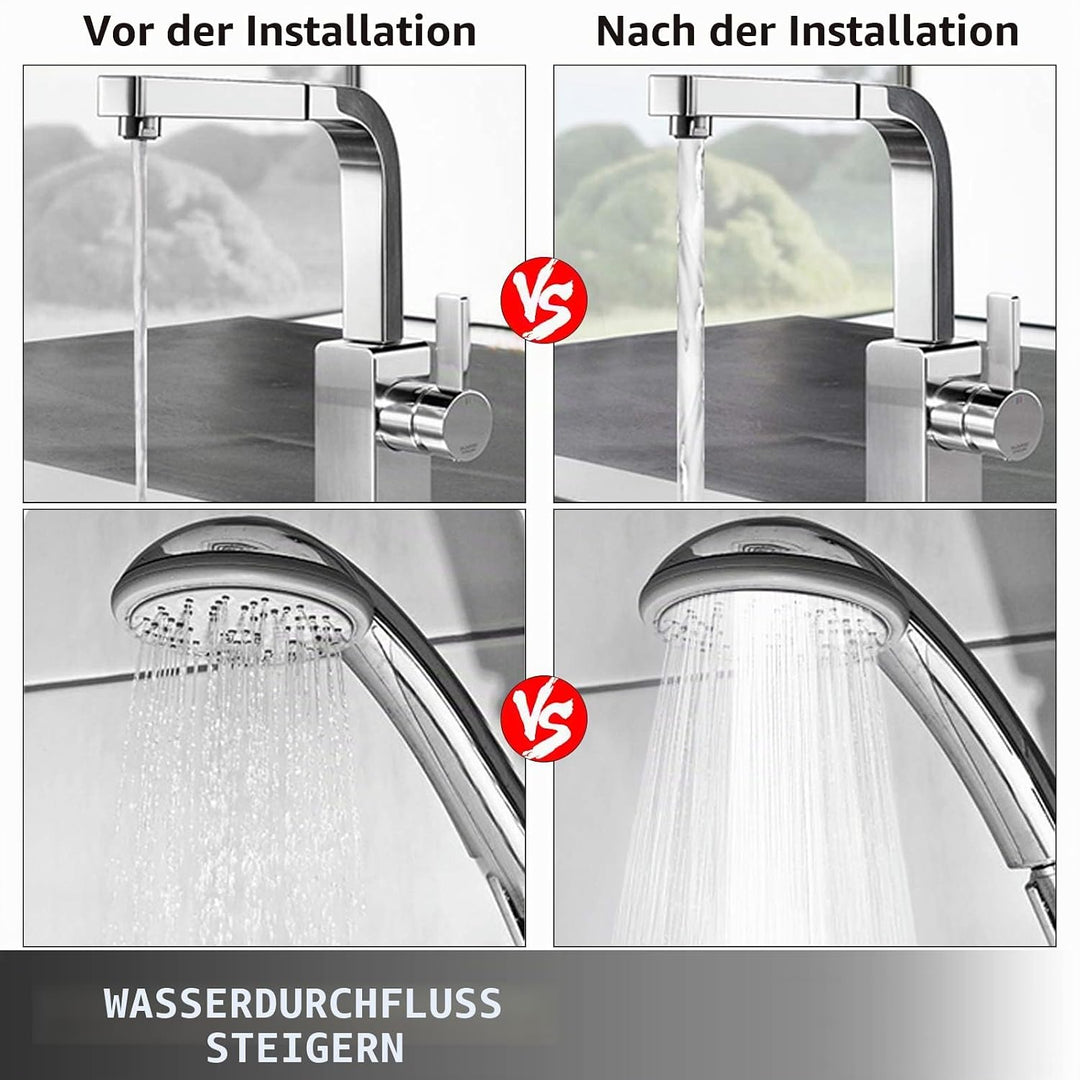 SucceBuy Hochdruck Wasserpumpe 50 L/min, Druckerhöhungspumpe 220 V, Wasserpumpe Hochdruckmembran 6 m