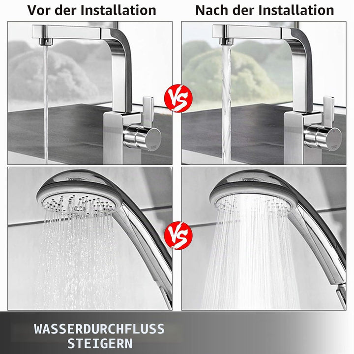 SucceBuy Hochdruck Wasserpumpe 50 L/min, Druckerhöhungspumpe 220 V, Wasserpumpe Hochdruckmembran 6 m