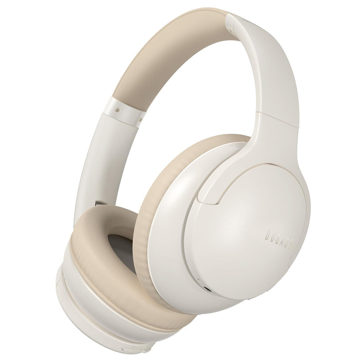 DOQAUS Bluetooth Kopfhörer Over-Ear Bis zu 90 Std,Kopfhörer Over Ear mit 3 EQ-Modi, HiFi-Stereo Falt