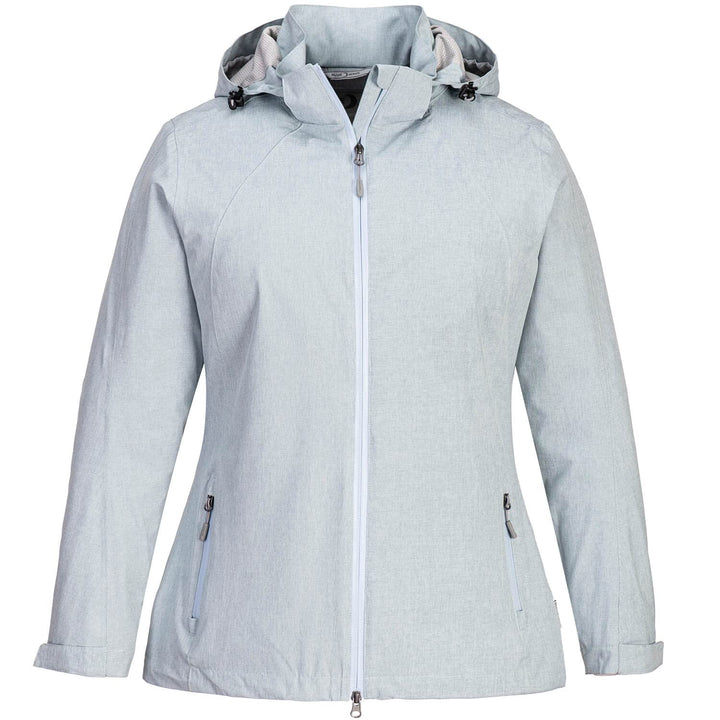 Blue Wave Damen Funktionsjacke Hannah - Outdoor-Jacke Regenjacke mit abnehmbarer Kapuze und Mesh-Inn