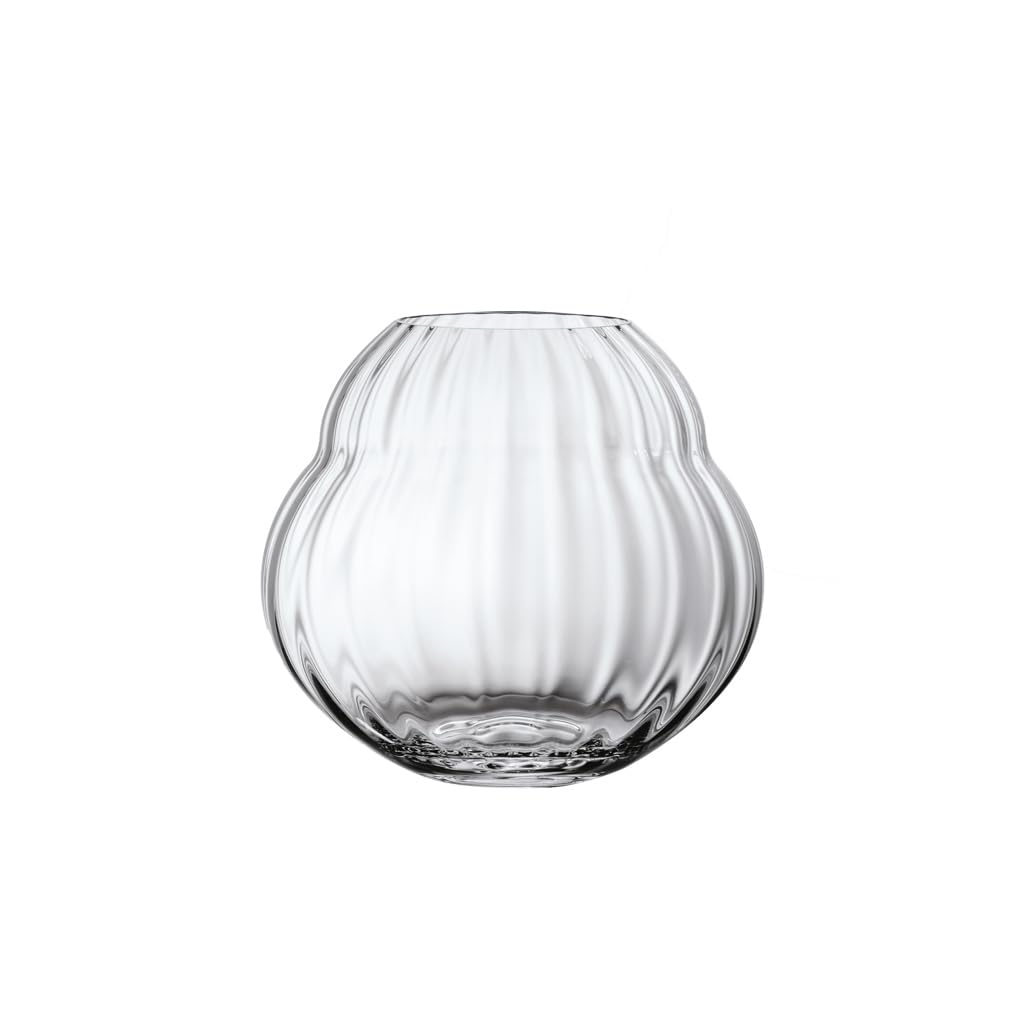Villeroy & Boch – Rose Garden Home Vase, 17 cm, Kristallglas, Füllmenge 2597 ml Vase, klar 17 cm, Va