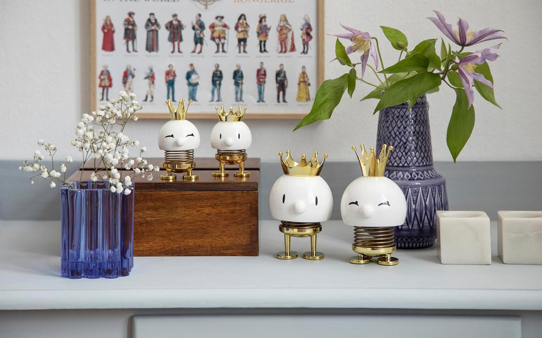 Hoptimist - King Bumble - White - Medium - Kunststoff - Höhe: 10 cm - D: 7,5 cm M White, M White