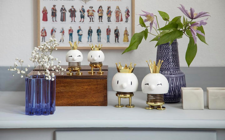 Hoptimist - King Bumble - White - Medium - Kunststoff - Höhe: 10 cm - D: 7,5 cm M White, M White