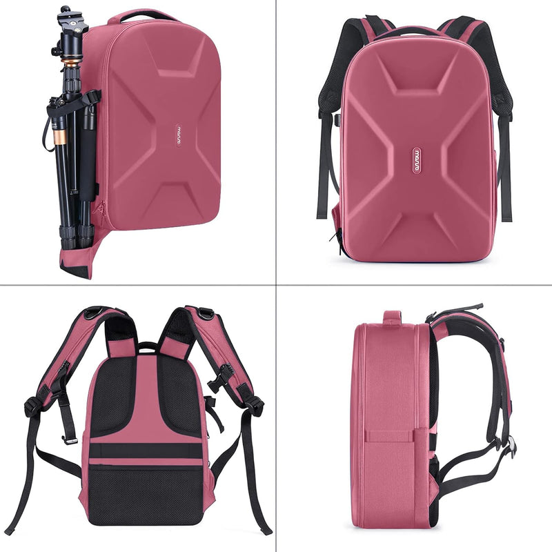 MOSISO Kamera Rucksack, DSLR/SLR/Spiegellose Fotografie Kameratasche 15-16 Zoll Wasserdichte Hartsch