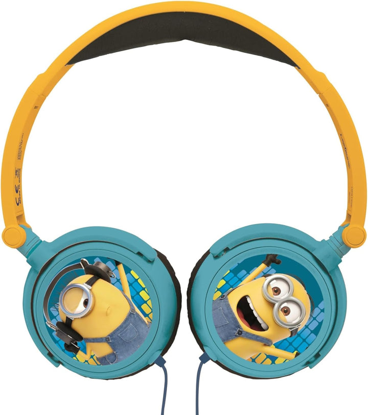 Lexibook, Ich - Einfach unverbesserlich Minions, Stereo-Kopfhörer, kindersichere Lautstärke, klappba