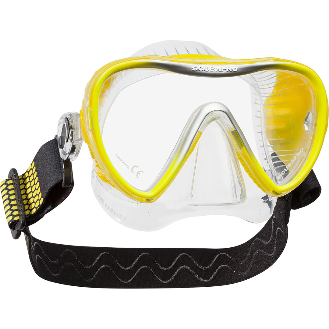 Scubapro Synergy 2 Maske mit Komfortband gelb, gelb