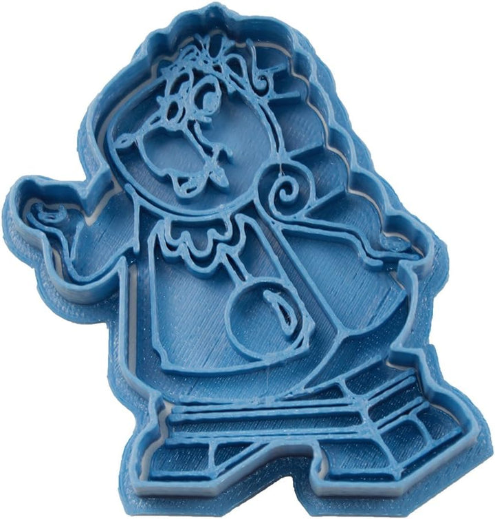 Cuticuter Bella Y Bestia Pack Ausstechform, Blau, 16 x 14 x 1.5 cm, 7 Stück