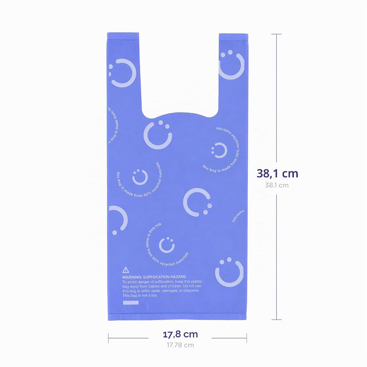 Ubbi Disposable Nappy Sacks, Lavender Scented, Easy-To-Tie Tabs, Baby Nappy Disposal, 400 Count 400