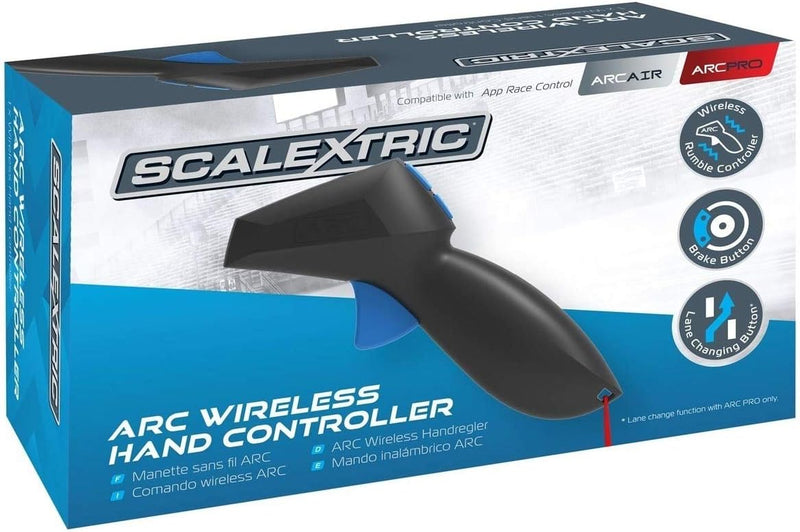 Scalextric C8438 ARC Air/Pro kabelloser Handcontroller, schwarz