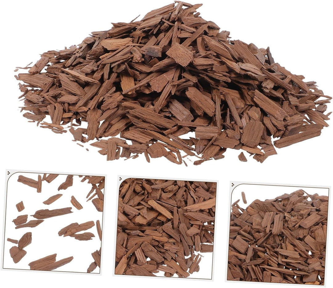 Eichenholzchips Französische Eiche Leicht Geröstet 100g BBQ Grillchips Räucherholz Für Wein Und Whis