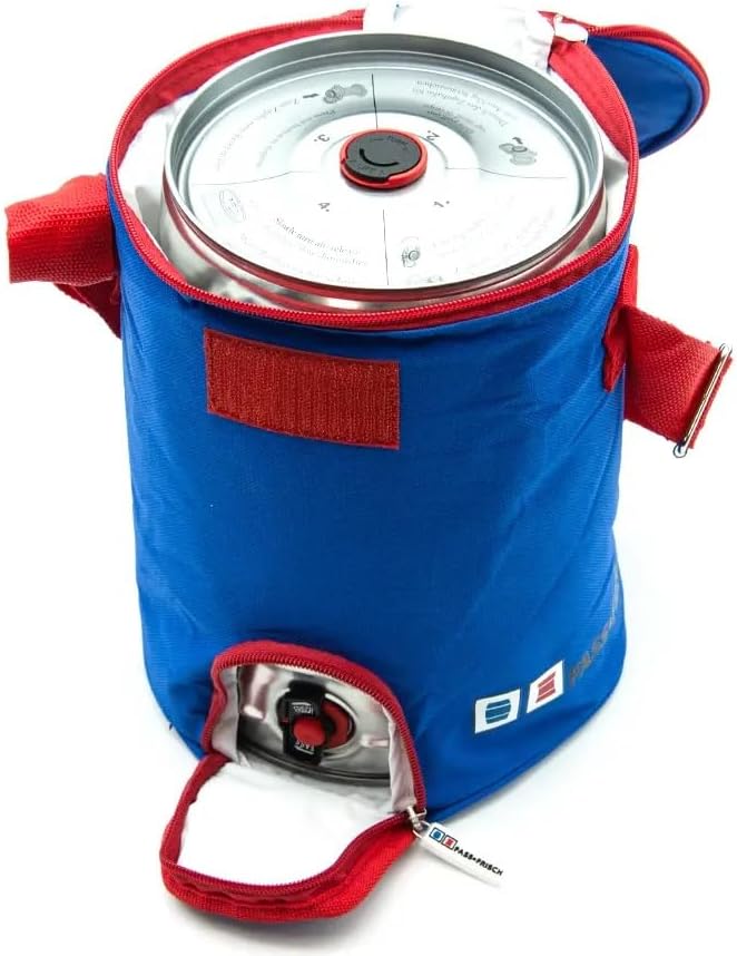 Brauen.de Kühltasche für 5 Liter Partyfass zum Zapfen auch über Zapfanlage - Partyfässer kühlen mit