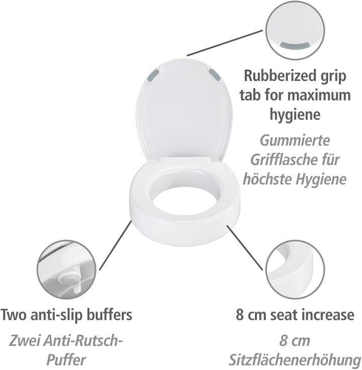 WC-Sitz Secura Comfort L 300 kg, 300 kg
