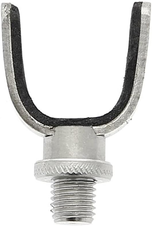 Rutenhalter Set - 2 Teleskop Bank-Sticks 50-90 cm, 2 Buzzer-Bars für 3 Ruten, 3 Edelstahl Rutenhalte