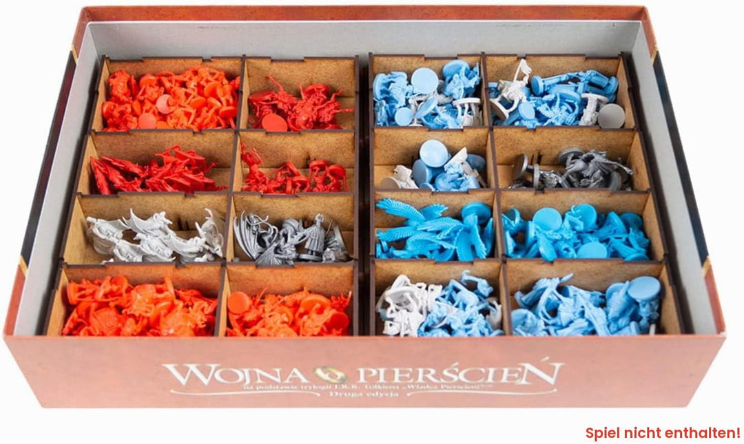 docsmagic.de Organizer Insert for War of The Ring 2nd Edition - Box Einsatz, War of the Ring 2nd Ed