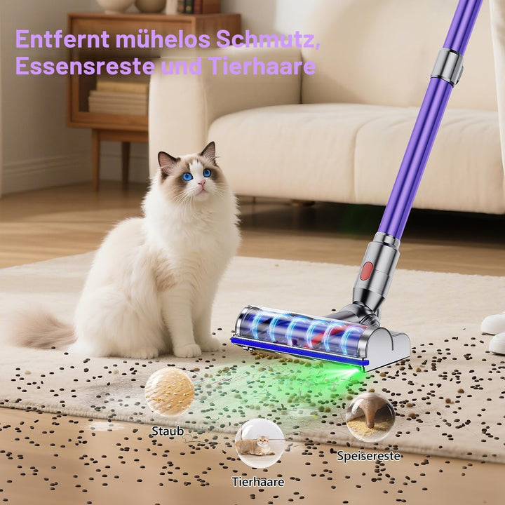 Electric Brush Compatible with Dyson V7, V8, V10, V11, V15 Vacuum Cleaner Attachment, Part Direct Dr