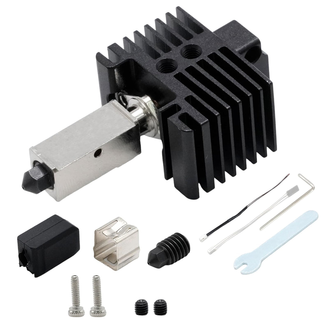 Ollanoos Hotend Kit Ersatz für Bambu Labs X1/X1C 3D-Drucker, einschliesslich kupferbeschichtetem Hei