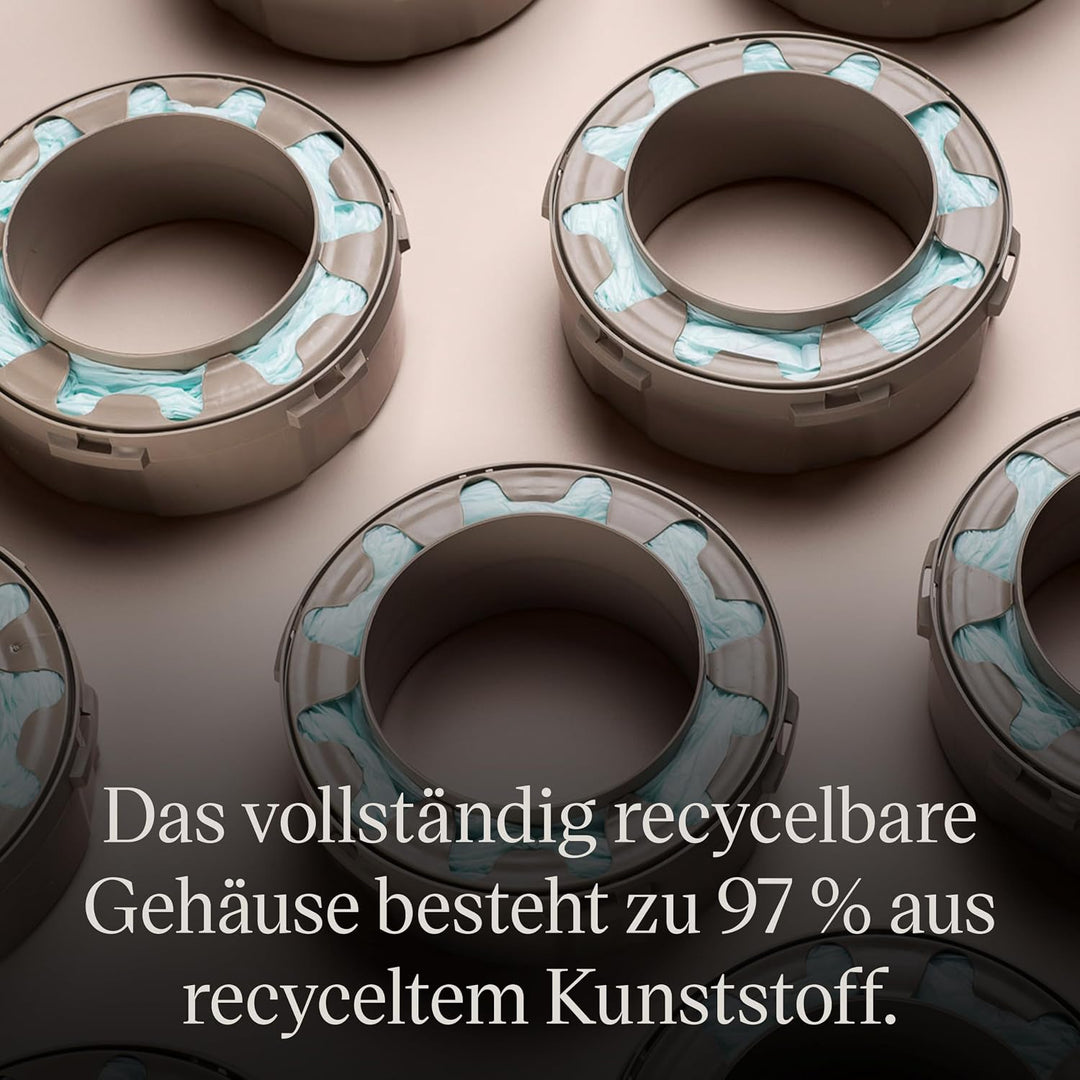 Tommee Tippee Twist &amp; Click Advanced Windelbehälter, Original-Nachfüllkassetten, exklusive 4er-Packu