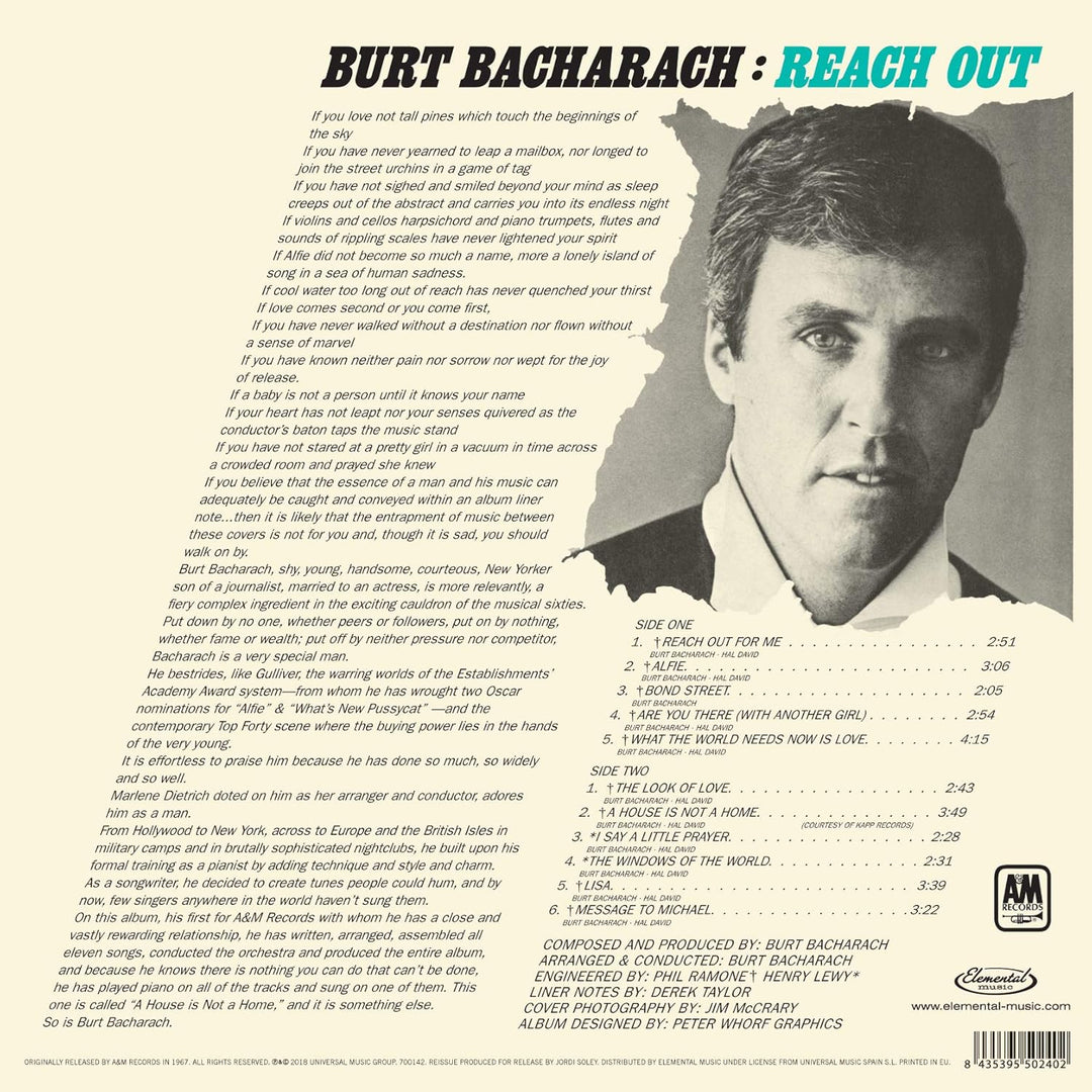 Reach Out, Vinyl