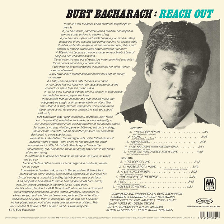 Reach Out, Vinyl