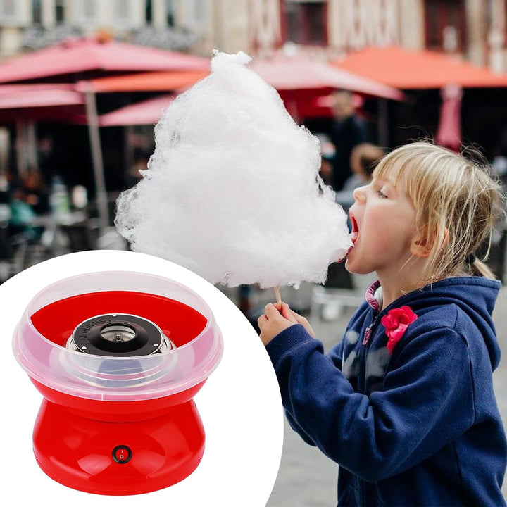 Zuckerwattemaschine,450 W Einfach Zu Bedienendes Zuckerwattegerät,Zuckerwatte Maschine,Retro Cotton