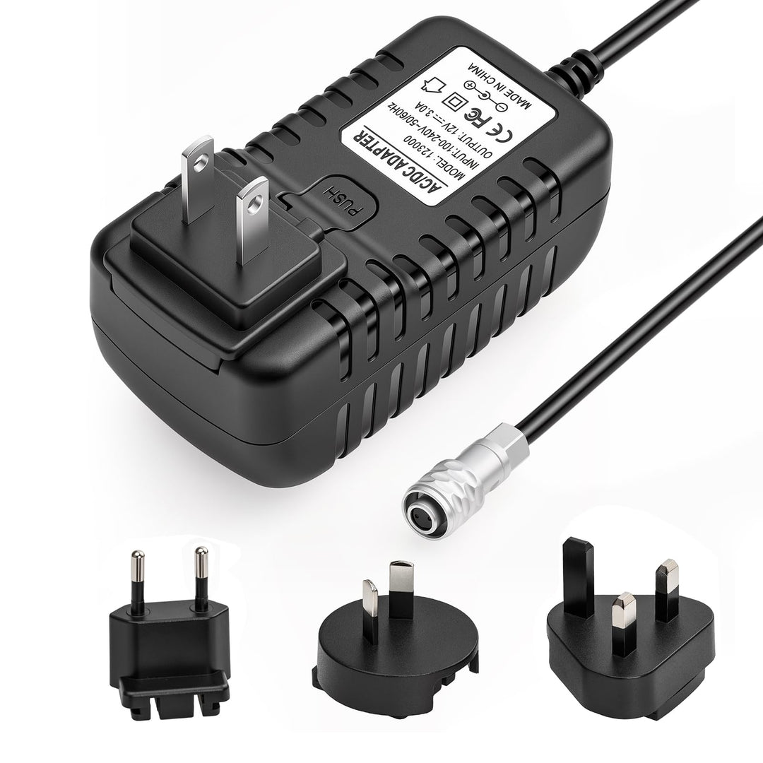 HangTon BMPCC 4K 6K Pro 12V AC DC Netzteil Adapter für Blackmagic Design Pocket Cinema Kamera