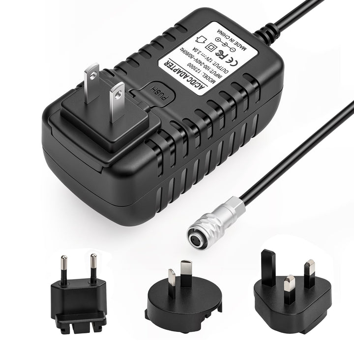 HangTon BMPCC 4K 6K Pro 12V AC DC Netzteil Adapter für Blackmagic Design Pocket Cinema Kamera