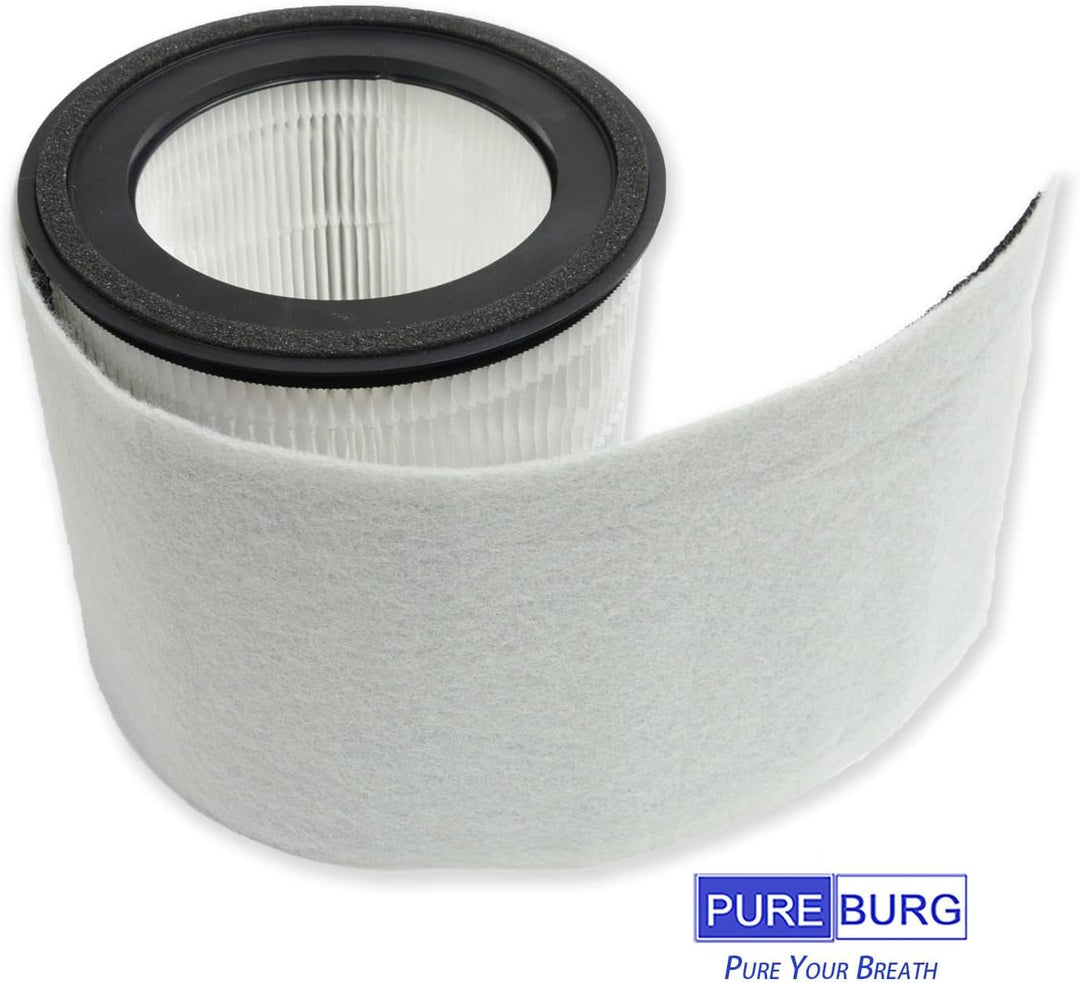 PUREBURG Ersatz-Filterset kompatibel mit TruSens Z-3000 Luftreiniger (gross), H13 3-stufige Filtrati