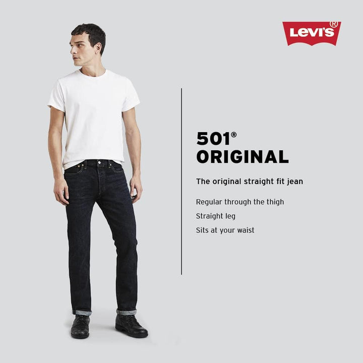 Levi's Herren 511 Slim Jeans 32W / 34L Black Black Rinse, 32W / 34L Black Black Rinse