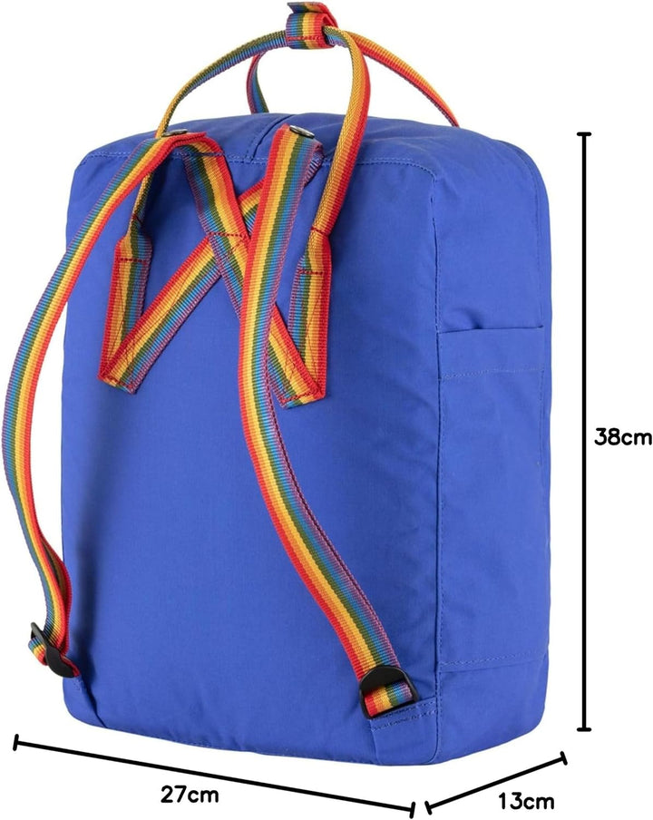 Fjällräven Unisex Kånken Rainbow Rucksack (1er Pack) Einheitsgrösse Cobalt Blue, Einheitsgrösse Coba