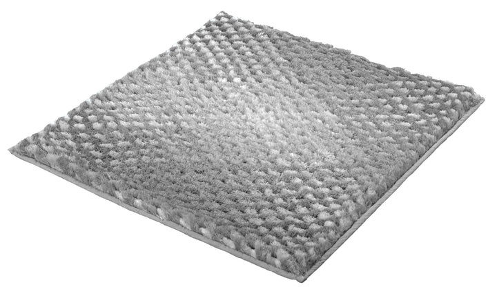 Kleine Wolke Badteppich Cory Anthrazit 60x 60 cm grau, 229121901135
