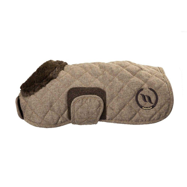 Back on Track Welltex® Haze Collection Dog Rug Hundemantel grau oder braun (42 cm, braun Melange), 4