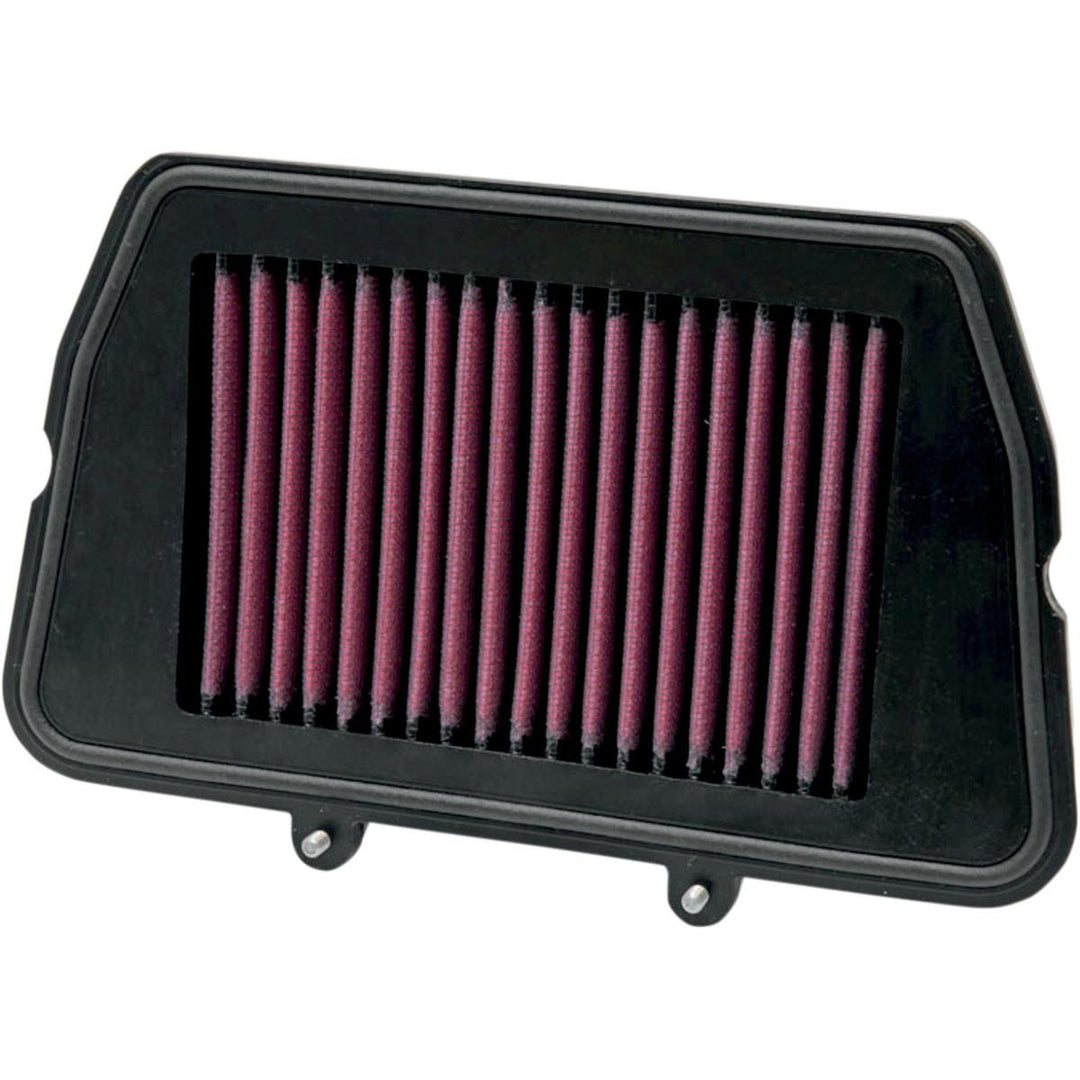 K&N TB-8011 Motorrad Luftfilter, Rot