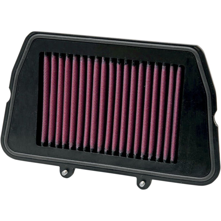 K&N TB-8011 Motorrad Luftfilter, Rot