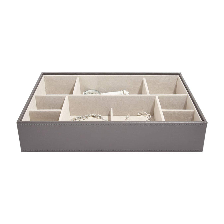 Stackers – Schmuckbox, besonders Tief, 11 Fächer, mink, 36 x 25 x 7 cm, Mink