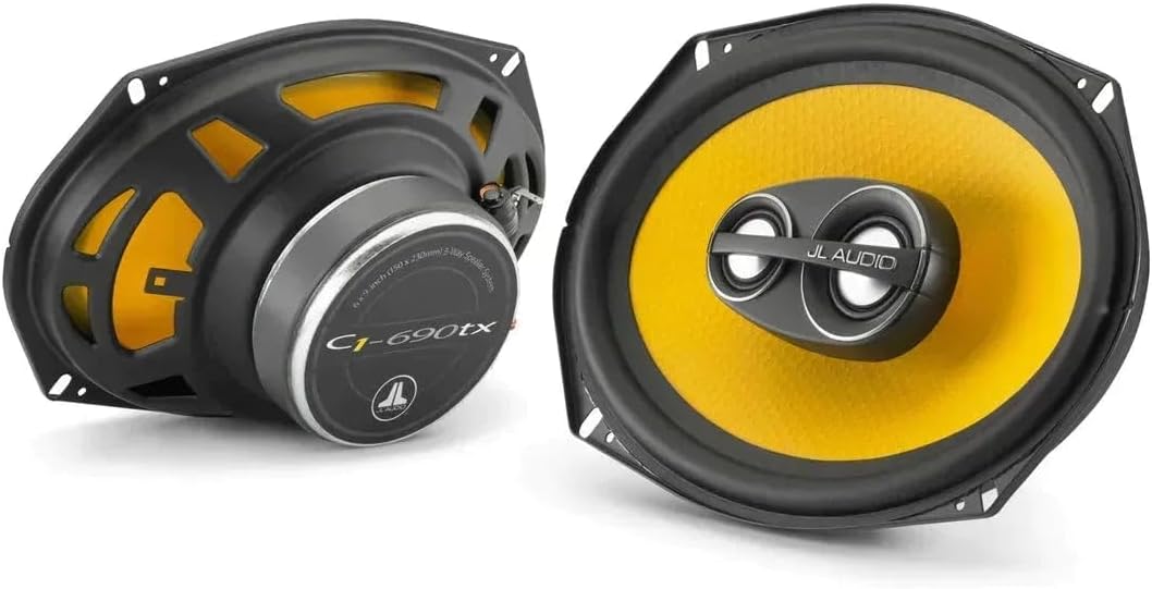 JL Audio C1-690TX - 15 x 23 cm 3-Way Oval Triaxial Lautsprecher