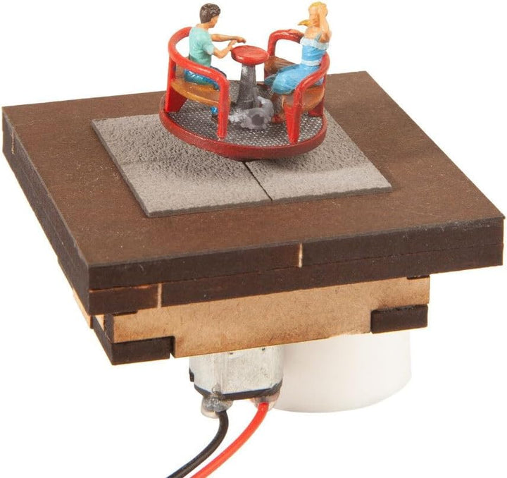 NOCH 13403 Micro-Motion Kinderkarussell, Mehrfarbig