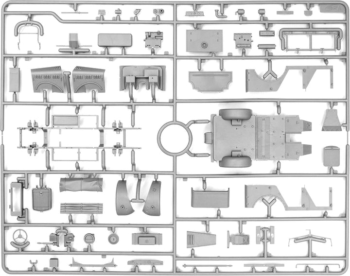 ICM ICM35582 1:35-le.gl.Einheitz-Pkw Kfz.1 Soft Top