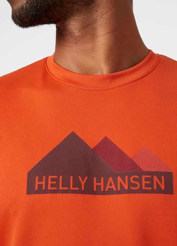 Helly Hansen Herren Verglas Shade T-Shirt S Patrouille Orange, S Patrouille Orange