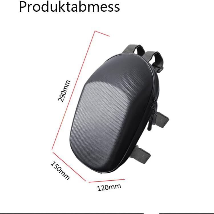 E-Scooter Tasche, Scooter Tasches | E-Scooter Fronttasche mit Hardcase PU, 3L, Schnellverschluss, fü