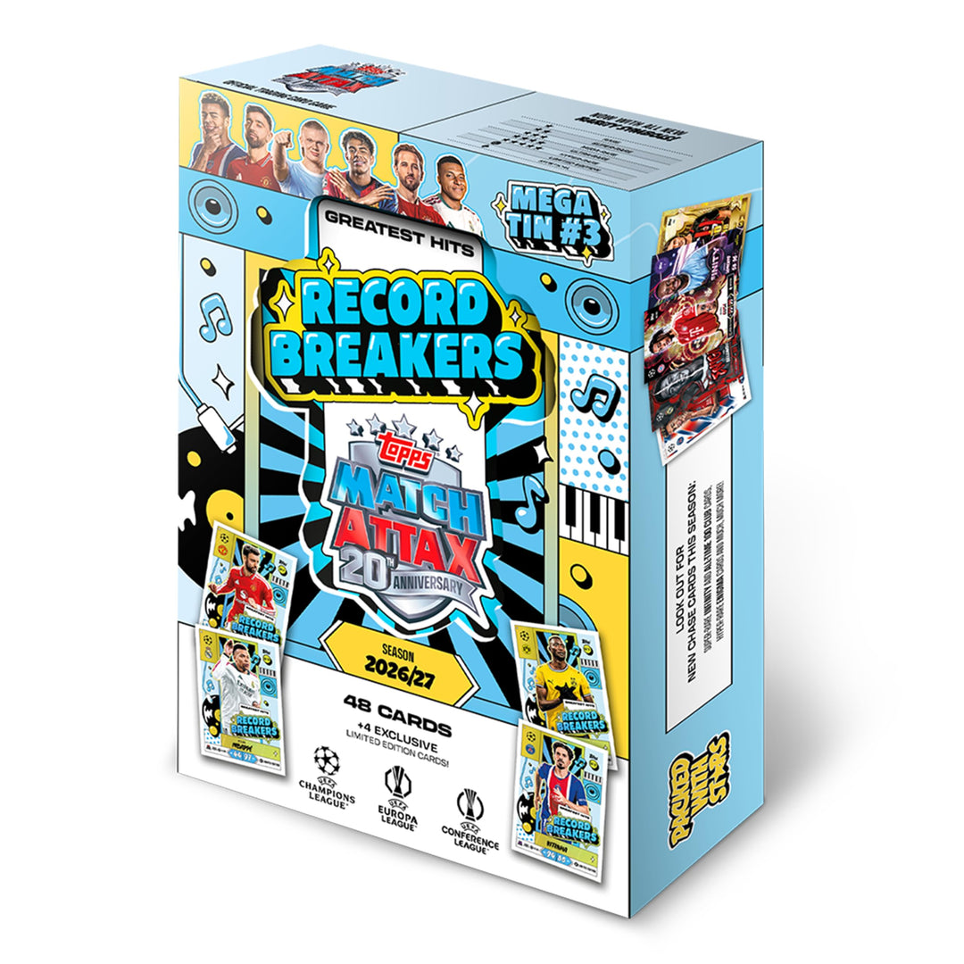 Topps Match Attax UCC 2026/27 - Mega Tin 3 (Record Breakers)
