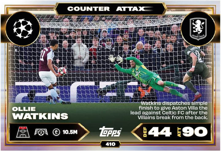 Topps UCC Match Attax 2025/26 - Display Box - enthält 32 Pakete mit 4 speziellen Einsteckkarten pro