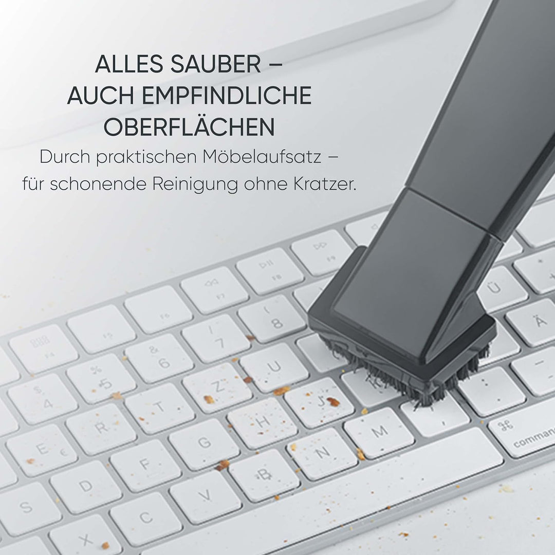 SEVERIN 4-in-1 Akku-Handstaubsauger, kabelloser Handstaubsauger für Autositze, Tierhaare und Flüssig