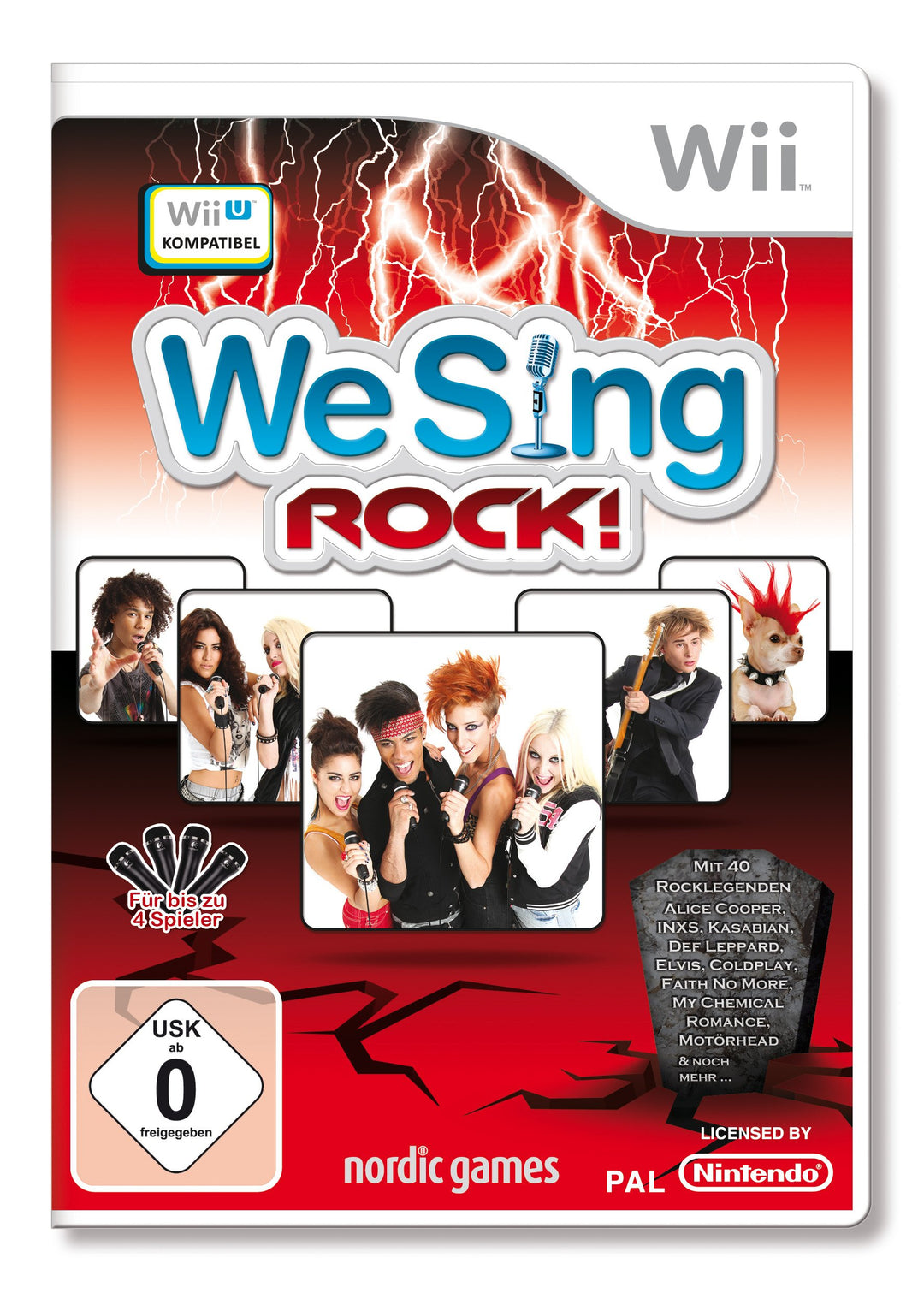 We Sing Rock! (Standalone) - [Nintendo Wii] Standard, Standard