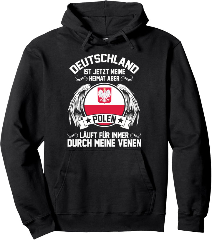 Polen Deutschland Deutscher Pole Polin Polska Pullover Hoodie