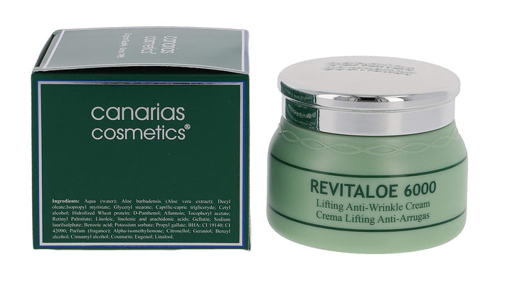 REVITALOE 6000, Aloe Vera - Anti Wrinkle & Lift Cream, 250 ml