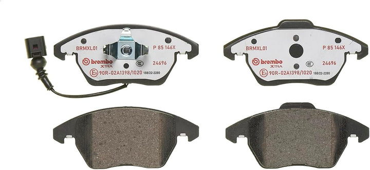 BREMBO Bremsbeläge Vorne (P 85 146X) passend für SEAT Altea Xl SKODA Yeti VW Caddy III